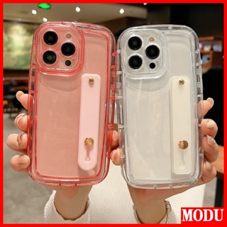 Modu เคสโทรศัพท์มือถือแบบนิ่ม กันกระแทก พร้อมขาตั้งวาง สําหรับ OPPO A17 A17K A57 A57E A77 A77S A55 A54 A16K A16E A9 A5 A7 A5S A12 A12S A96 A76 A36 2022 4G