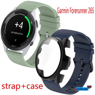 สายนาฬิกาข้อมือ ซิลิโคนนิ่ม แบบเปลี่ยน สําหรับ Garmin Forerunner 265 Smart Watch Band Garmin Forerunner 265