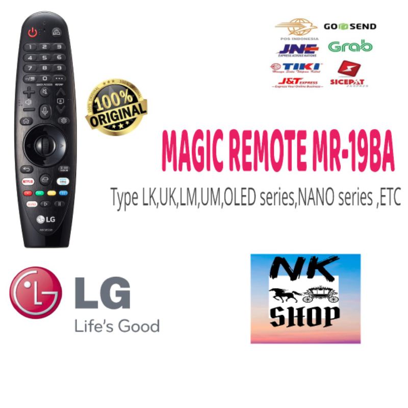 รีโมทคอนโทรลเมจิกระยะไกล AN-MR19BA MR19BA orignal พร้อมฟังก์ชั่นเสียง