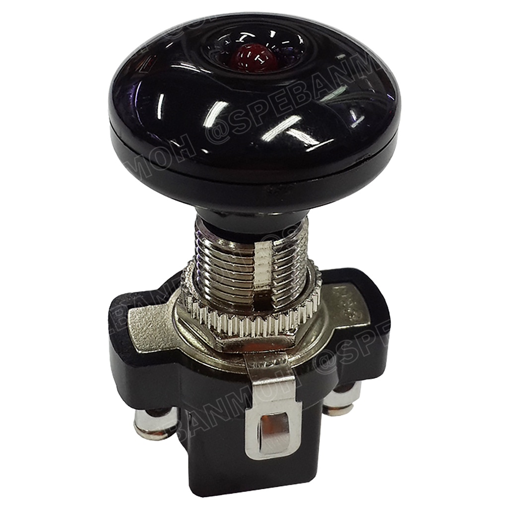 A3-30L-07 แดง Red สวิทช์ดึง Push Pull Switch 12VDC 10A สวิทช์ดึง PushPull Switc 10A 14V DC สวิทช์ ดีซี สวิทช์ดึงไฟแบต...
