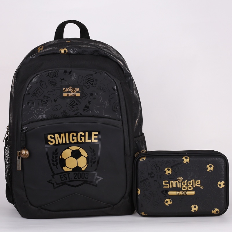 ใหม่ Smiggle กระเป๋าเป้สะพายหลัง สําหรับนักเรียนประถม