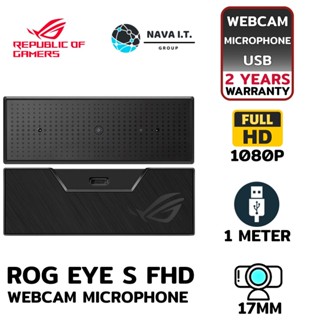 COINSคืน15%⚡FB9JMZV6⚡ ASUS ROG EYE S FULL HD WEBCAM MICROPHONE (90YH0350-B2UA00) รับประกัน 2ปี