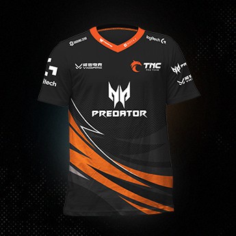 คอลเลกชัน TI10 ปี 2023 | OFFICIAL TOURNAMENT JERSEY TNC MLBB Official Tournament Jersey (สีดํา)