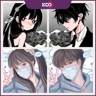 【KS】ชุดงานปักครอสติชเม็ดบีด ทรงเพชร 5D ลายการ์ตูน เรียบง่าย สําหรับตกแต่งผนังห้องนอน ห้องนั่งเล่น