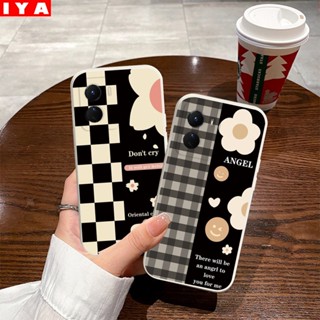 เคสโทรศัพท์มือถือ ซิลิโคนนุ่ม ลายสก๊อต ดอกไม้ สําหรับ Samsung A14 A04 A04S A13 A03 A03S A23 A22 A21S A12 A02S A11 A51 A10 A30 A50 A52 A20S A10S M12 J4 Plus