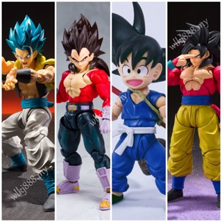 S.h.figuarts โมเดลฟิกเกอร์ อนิเมะ Dragon Ball GT Super Saiyan 4 Goku Tien Shinhan Gogeta Vegeta Ssj4