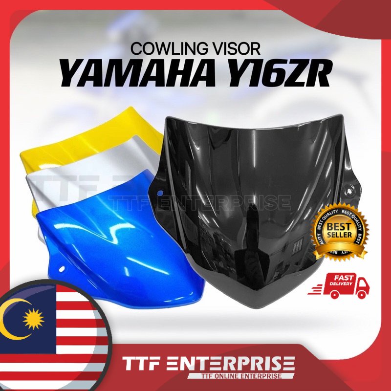YAMAHA Y16ZR COWLING VISOR ( STANDARD ) HEAD VISOR Y16 Y16ZR