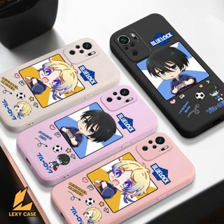 เคสโทรศัพท์มือถือ ซิลิโคนนุ่ม ลายอะนิเมะอิโตชิริน ล็อคสีฟ้า สําหรับ Xiaomi Redmi 9 9A 9C 9T 10 10A 10C Note 5A Poco X3 M3 F4