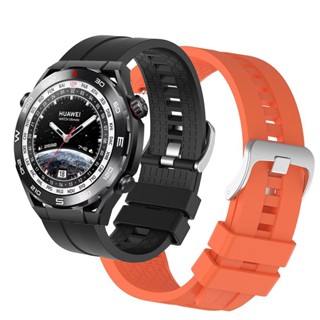 สายนาฬิกาข้อมือ ซิลิโคนนิ่ม สําหรับ Huawei watch Ultimate Smart watch Sport