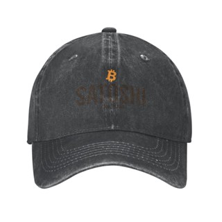 หมวกกีฬา หมวกคาวบอย ลาย Satoshi Bitcoin Btc Crypto Wild