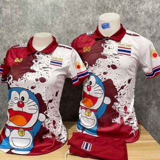[ใหม่] เสื้อโปโล DORAEMON JERSEY THAILAND [สั่งตรงจากไทย] ไซซ์ XS-3XL 2023