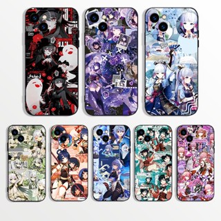 เคสโทรศัพท์ซิลิโคน แบบนิ่ม ลาย Genshin Impact สําหรับ OPPO A15 A15S A16 A16S A16K A16E A17 A17K A54 A73 2020