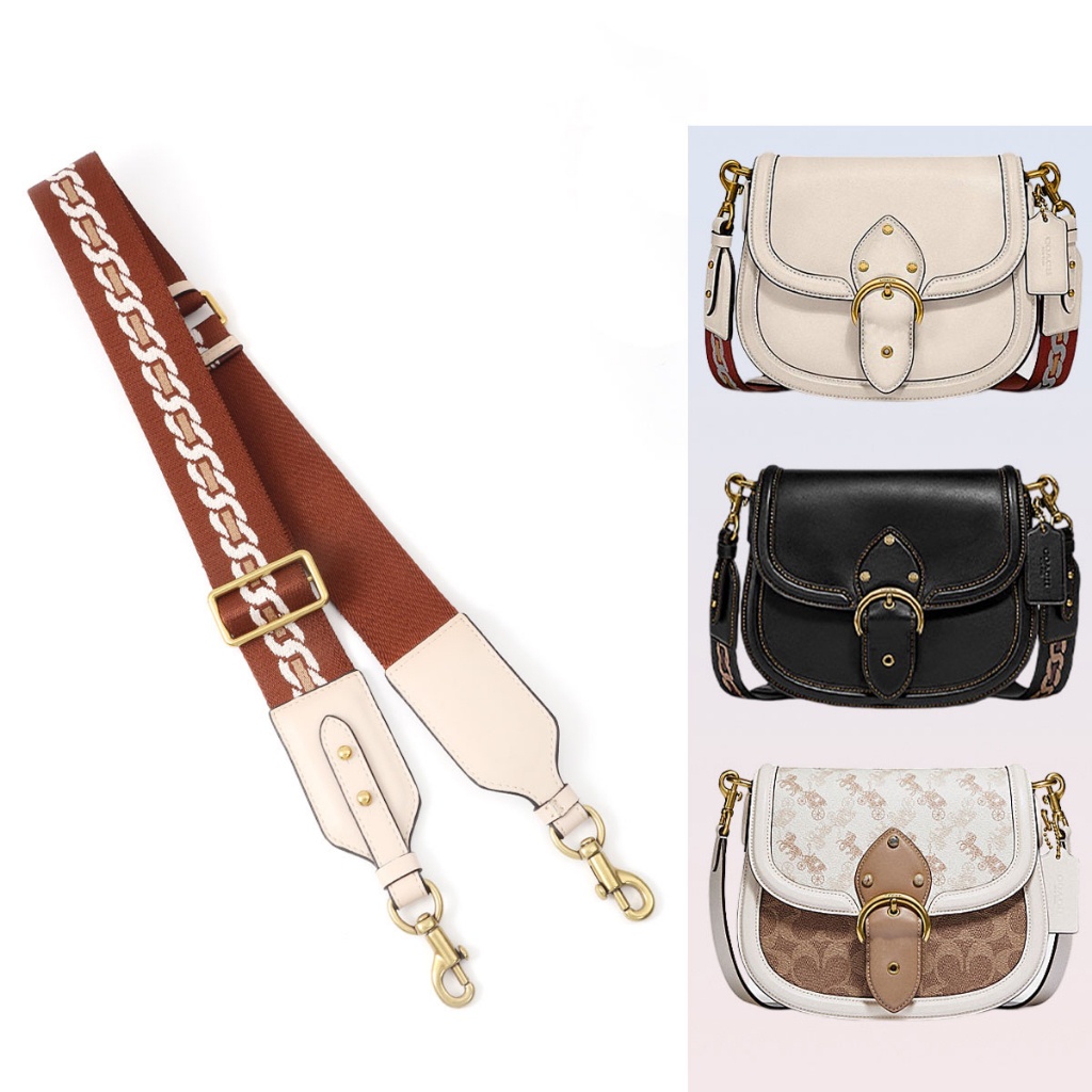 Coach Original Adjustable Canvas Straps เหมาะสำหรับ Coach Beat Saddle Straps