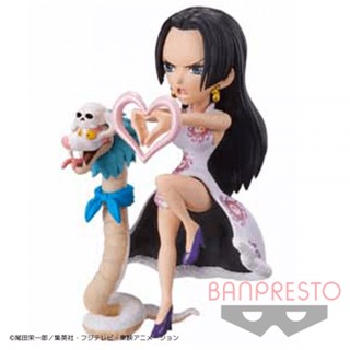 Boa Hancock ของแท้ JP แมวทอง - WCF Banpresto [โมเดลวันพีช]