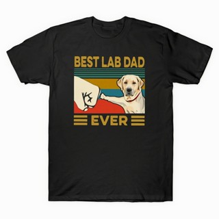 เสื้อยืด ผ้าฝ้าย พิมพ์ลาย Labrador Lover สําหรับผู้ชาย และผู้หญิง
