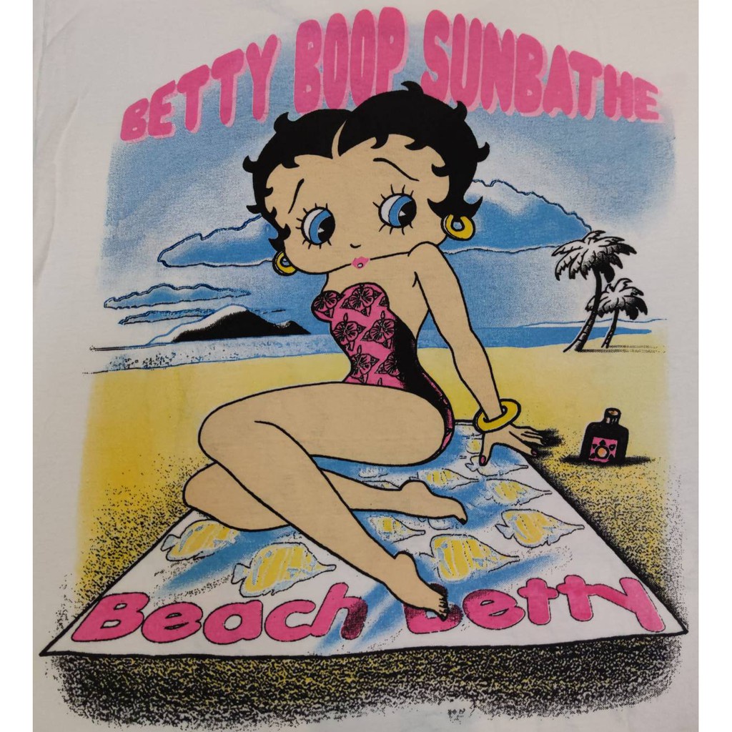 qDOc Betty Boop Vintage เสื้อวินเทจ เบทตี้บูป สวยๆ ด่วนๆ   อย่าง     เชิ้ต