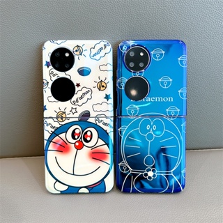 เคสซิลิโคน HUAWEI P50 Pocket S Cute Cartoon โดราเอมอน Doraemon Protective Hard Case