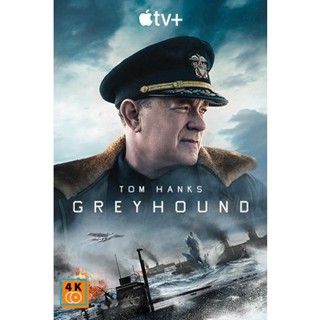 หนัง DVD ออก ใหม่ Greyhound (2020) เกรย์ฮาวด์ (เสียง อังกฤษ ซับ ไทย/อังกฤษ) DVD ดีวีดี หนังใหม่