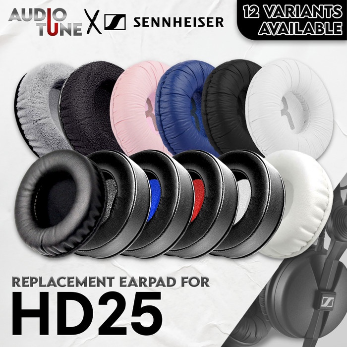 แผ่นรองหูฟัง Earcup Sennheiser HD25 HD 25 HD25-1 HMD25 โฟมโฟม