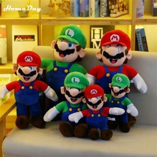 ซูเปอร์มาริโอ้ Bros. ขนาด 30 ซม. ของเล่นตุ๊กตา Mario And Luigi ของขวัญวันเกิด สําหรับเด็ก homeday