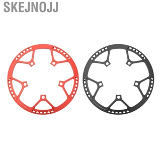 Skejnojj 58T Bike Chainring All Aluminum Alloy Low Density Sturdy Anodized Finish Folding Bicycle Chainwheel