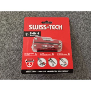 มีด มัลติทูลล์ 8 IN 1 MINI RED 35000 SWISSTECH