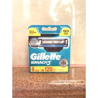 มีด Gillette Mach3  ใบมีดโกนหนวดยิลเลตต์ มัคทรี