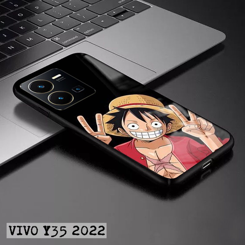 ล่าสุด 2D Glossy Hardcase VIVO Y35 2022 [MC22] VIVO Y35 2022 Motif Case - VIVO Y35 2022 Phone Case -