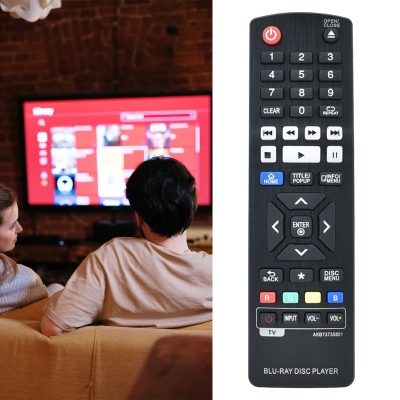 WU Universal Smart Blu-ray DVD-Player Remote AKB73735801 รีโมทคอนโทรลทดแทนสําหรับ BPM53 BPM331N BPM3