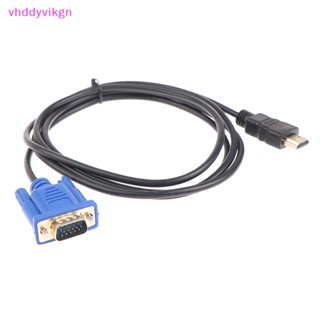 Vhdd 1080P HDMI-compatible VGA ตัวแปลงสายเคเบิล สวิตช์แยก สําหรับ PC TV Monitor TH