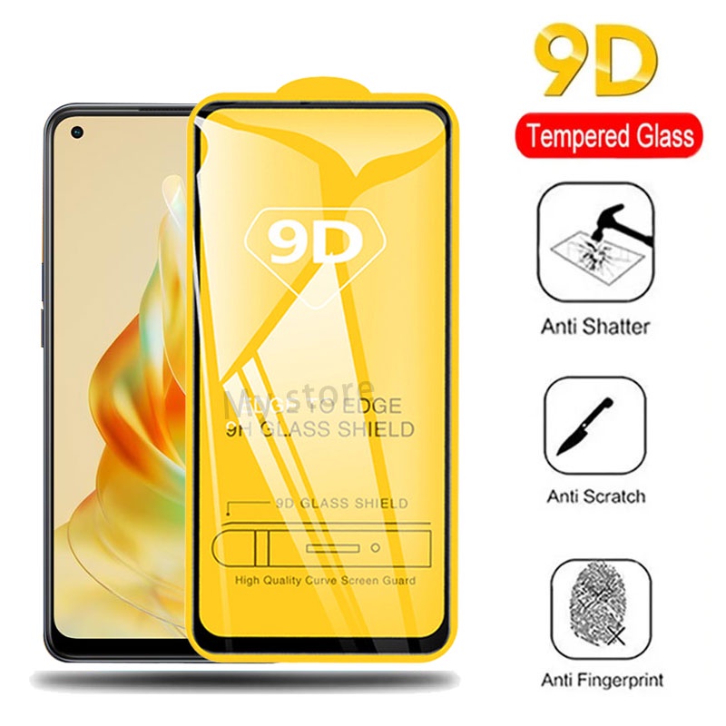 9D ครอบคลุมกระจกนิรภัยใช้สำหรับ OPPO Find X8 Reno 14 13 13F 12F 11F 8T 8 8Z 7 7Z 6 6Z 5 5Z 5F 4 3 Pr