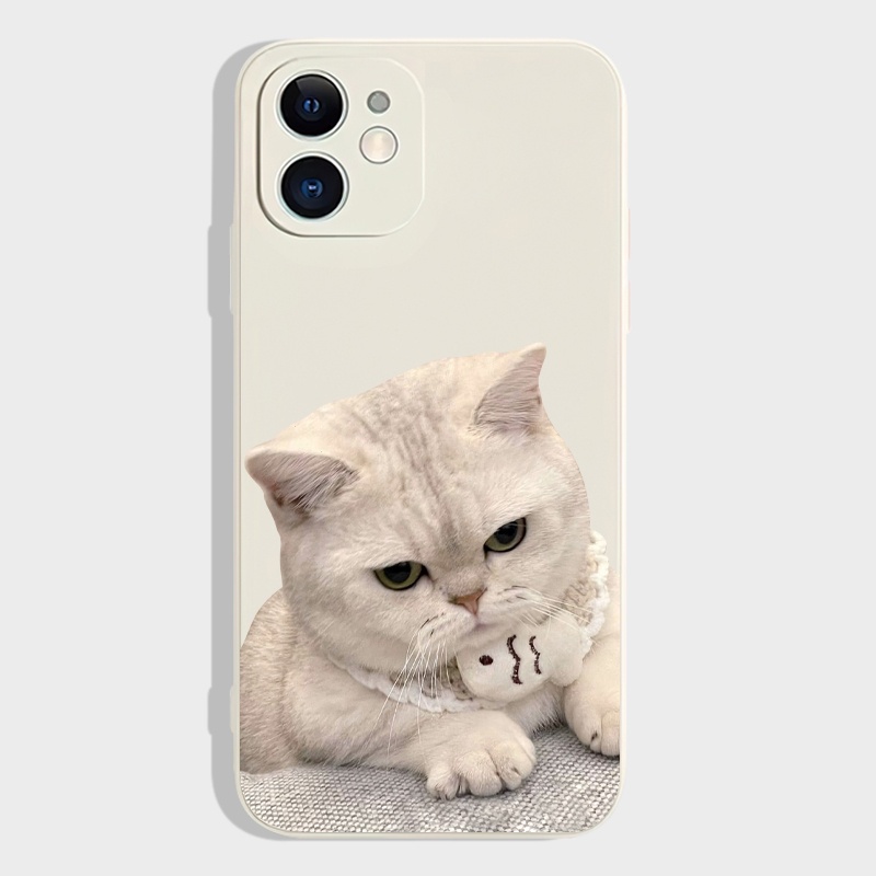 เคสโทรศัพท์มือถือ ลายแมวน่ารัก สําหรับ IPhone 6 6S 11 7 8 Se 2020 X XR XS Plus 12 13 14 PRO mini MAX