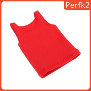 [Perfk2] เสื้อยืดแขนกุด สเกล 1/6 สําหรับฟิกเกอร์ผู้ชาย 12 นิ้ว