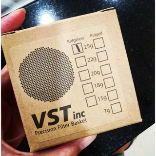 เครื่องปั่น VST Precision Filter Basket จาก USA ขนาด 7 / 15 / 18 / 20 / 22 grams ตะแกรงหรือตะกร้าสำหรับใส่ผงกาแฟ