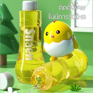 BHQ เครื่องตีฟอง ของเล่น รูปร่างเรือดําน้ํา จะเรืองแสง การหมุนอัตโนมัติ ฟรีแบตเตอรี่และน้ําฟอง
