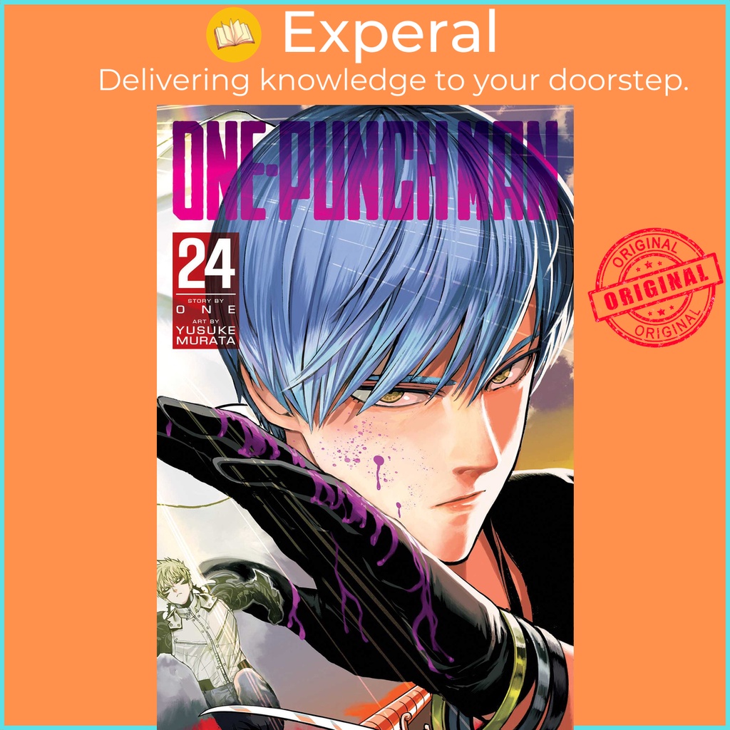 One-Punch Man, Vol. 24 โดย ONE Yusuke Murata (ฉบับสหรัฐอเมริกาปกอ่อน)