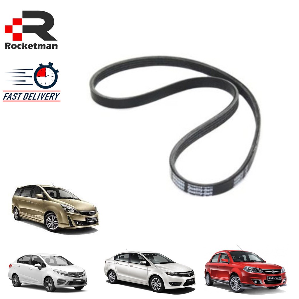 OEM FAN BELT PROTON SAGA FLX VVT PREVE IRIZ EXORA BOLD PERSONA VVT (6PK169)
