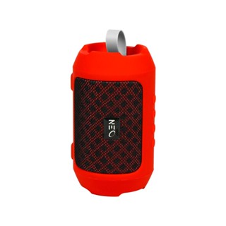 NEO ลำโพงบลูทูธ รุ่น 406 สีแดง ขนาด 8.5 x 8.5 x 13.7 ซม.