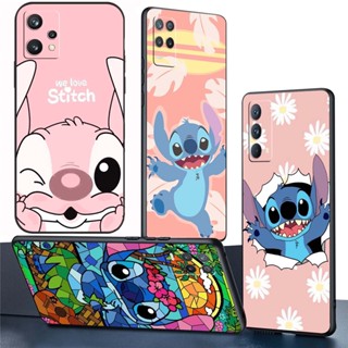 เคสโทรศัพท์มือถือซิลิโคน TPU แบบนิ่ม ลาย BS98 We Love Stitch สําหรับ Realme 10T 11 Pro 11 Pro+ C55 C33 2023 GT Neo5 SE GT3 Narzo N55 N53