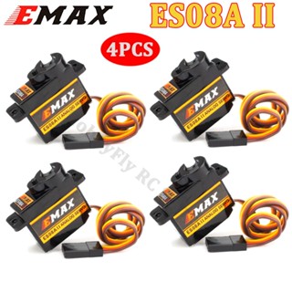 Emax ES08A II เกียร์เซอร์โว อะนาล็อก พลาสติก ขนาดเล็ก 9 กรัม 1.8 กก. ต่อวินาที แบบเปลี่ยน สําหรับโมเดลเครื่องบินบังคับ 3D