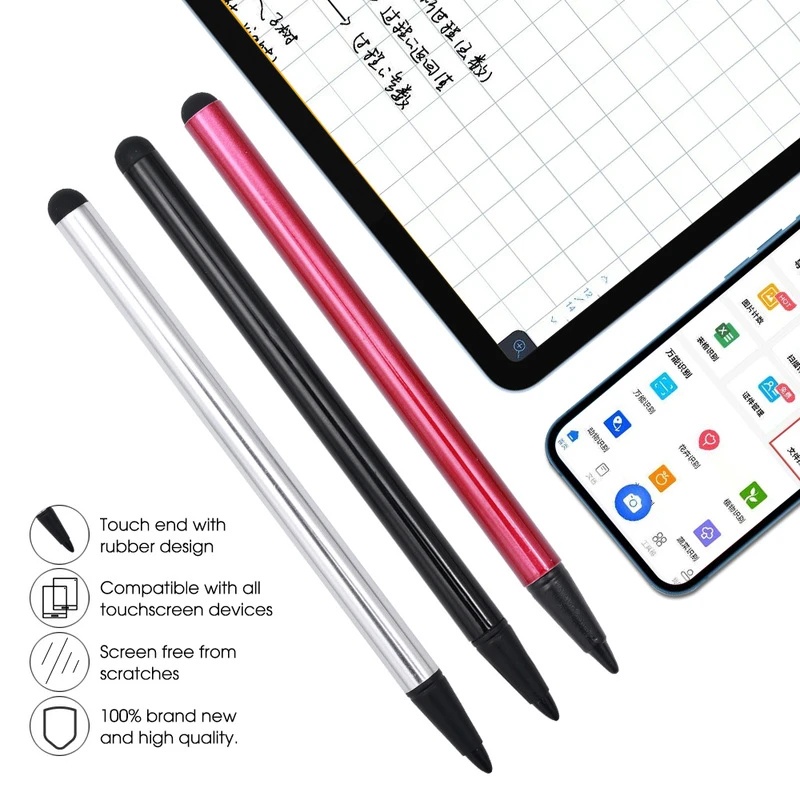 ปากกาสไตลัส อเนกประสงค์ 2 In 1 สําหรับ Samsung Galaxy Tab A9 Plus 11 นิ้ว 2023 Tab S9 FE Plus 12.4 S9 S8 Plus S7 FE A8 A7 S6 S7 Lite