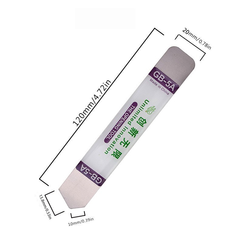 หน้าจอโทรศัพท์มือถือ แบตเตอรี่ สปัดเจอร์ / ใบมีดสเตนเลส ไม่แตกหัก แบบใหม่ / เครื่องมือซ่อมผลิตภัณฑ์ดิจิทัล / สําหรับถอดเคสแท็บเล็ต / สปัดเจอร์ แบบบางนุ่ม - รูปที่ 7