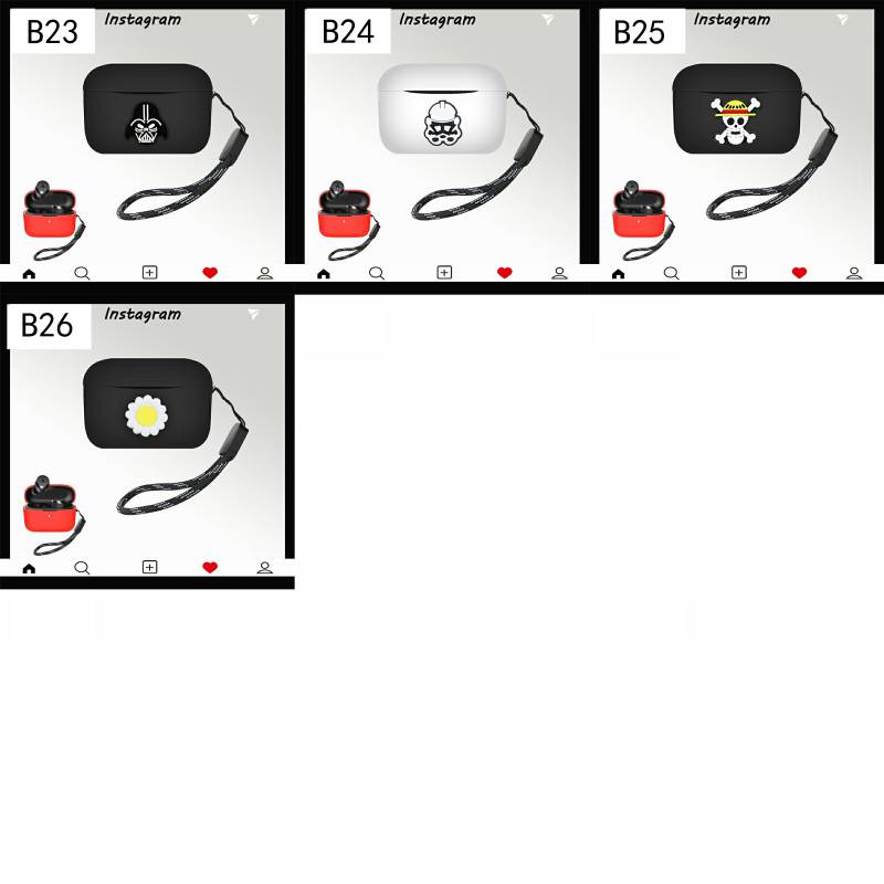 NY01 Anker Soundcore A20i CASE Dustproof Soft Washable Protective CASE Silicone Case for Anker Soundcore A20i - รูปที่ 2