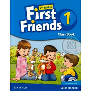 Bundanjai (หนังสือเรียนภาษาอังกฤษ Oxford) First Friends 2nd ED 1 : Class Book +Multi-ROM ((P)