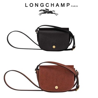 longchamp กระเป๋าสะพายข้าง ผู้หญิง women แท้ Épure saddle bag crossbody bag