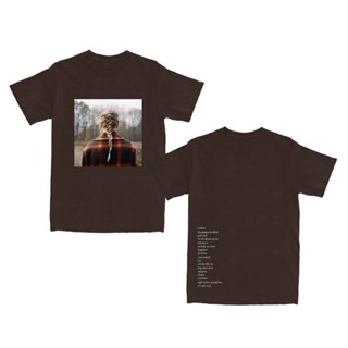  เสื้อยืด เสื้อยืดสตาร์ยุโรปและอเมริการาคาต่ำสุด!!Taylor Swift Evermore T-Shirt kSTAS-3XL S-5XLsize: S-5XL