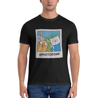 เสื้อยืด พิมพ์ลาย Adventure Time Photobomb ออกแบบตามบุคลิกภาพ