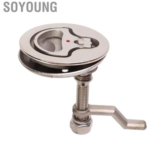 Soyoung Boat Cam Latch  Rust Proof Floor Buckle Hatch Pull Ring 316 Stainless Steel Adjustable  for Ship