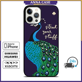 เคสโทรศัพท์มือถือ ลายนกยูง สําหรับ iPhone 14 Pro Max 13 Pro Max Samsung Galaxy Note10+ S21Ultra