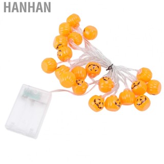 Hanhan Pumpkin Lights Halloween Pumpkin String Lights 20 LEDs 2 Modes Steady